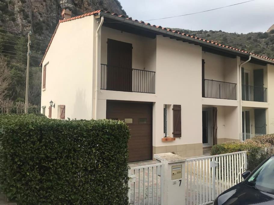 Jolie Maison Avec Jardin Villa Villefranche-de-Conflent Bagian luar foto